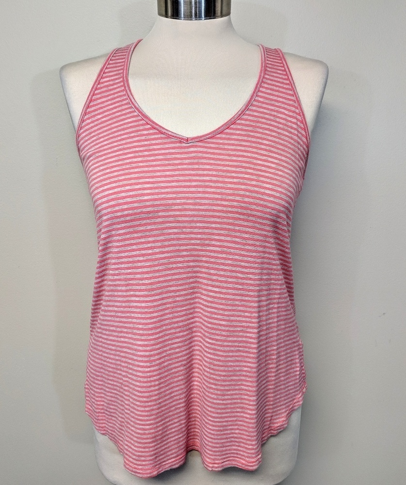 Ella Moss Striped Soft Jersey Tank Top - Picture 3 of 6